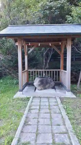 神恵内嚴島神社の手水