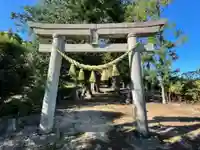 富池温泉神社の鳥居