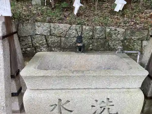 熊岡神社の手水舎