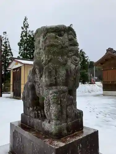 居多神社の狛犬