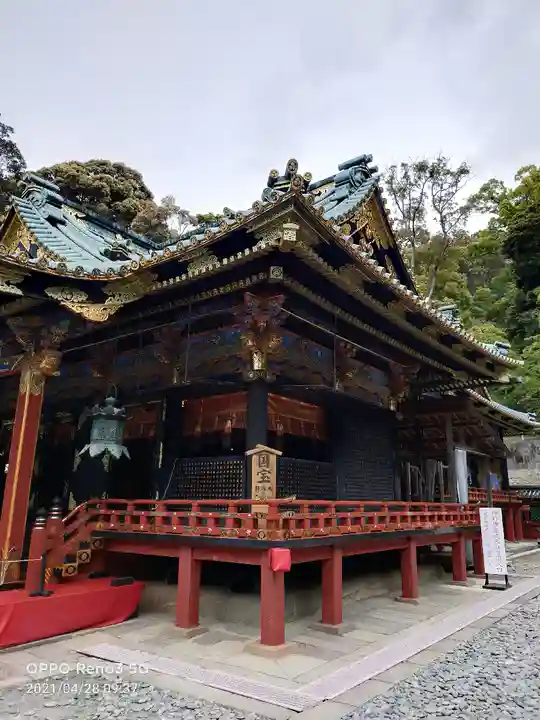 久能山東照宮の本殿・本堂