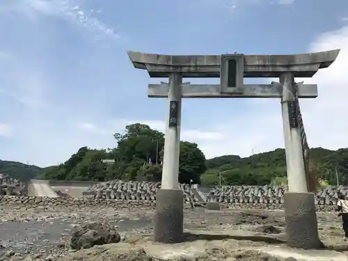 永尾剱神社の鳥居