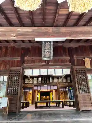 甲斐國一宮 浅間神社の本殿・本堂