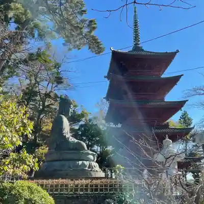 法華経寺の仏像
