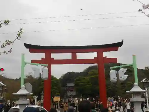 鶴岡八幡宮の鳥居