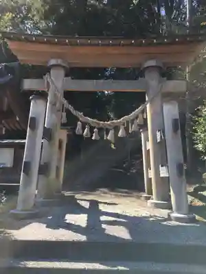 落立神社の鳥居