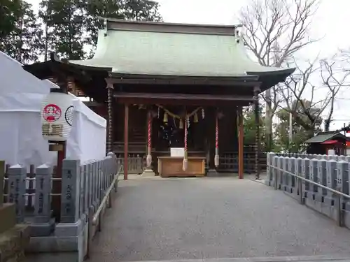 星川杉山神社の本殿・本堂