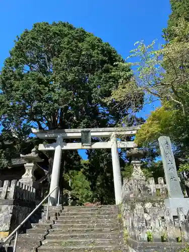 城上神社の鳥居