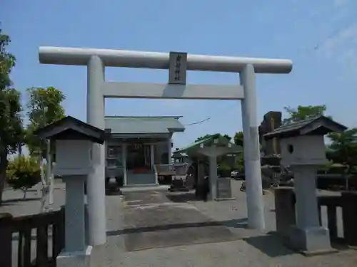 岩崎神社の鳥居