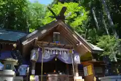 中之嶽神社の本殿