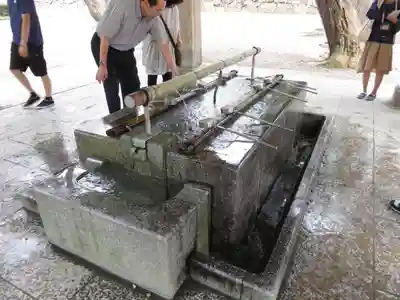 出雲大社の手水舎