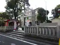 お三の宮日枝神社の鳥居