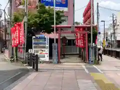 正一位稲荷大明神の鳥居