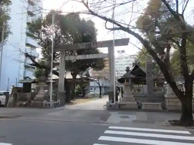 那古野神社の鳥居