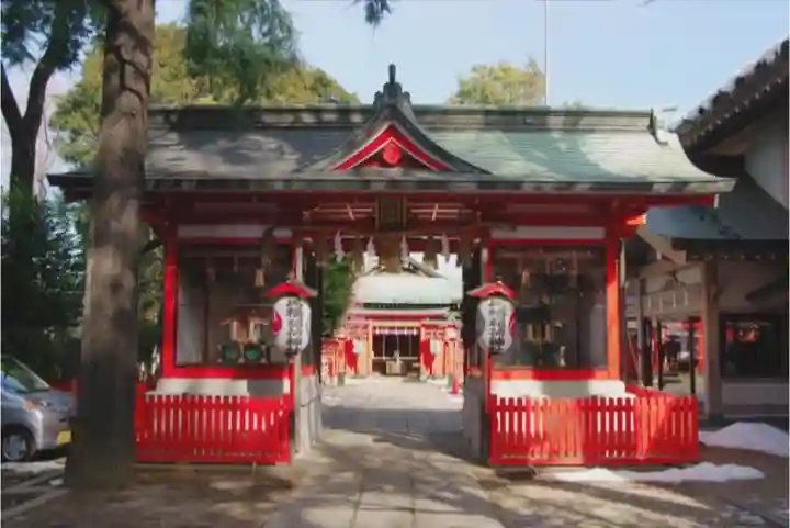 馬橋稲荷神社の山門・神門