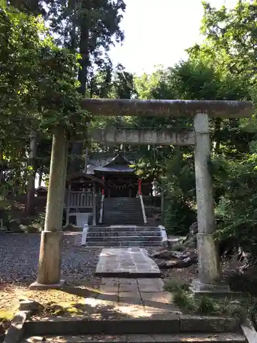 有賀神社の鳥居