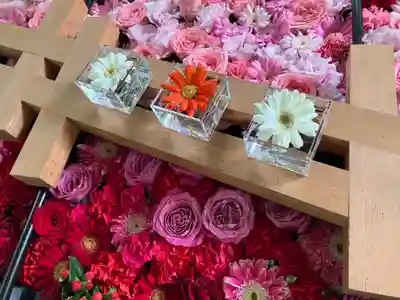 帯廣神社の手水舎