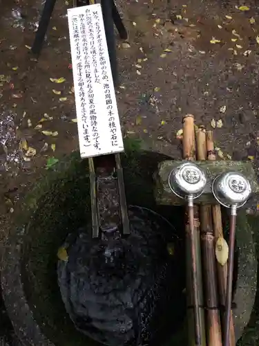若狭彦神社（上社）の手水舎