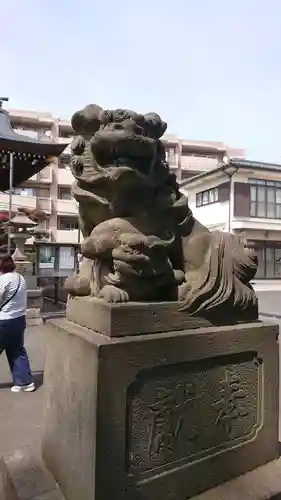 白髭神社の狛犬