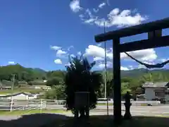 祖母嶽神社の鳥居