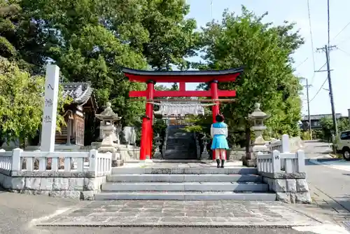 八幡社の鳥居