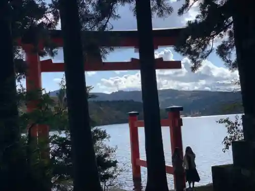 箱根神社の景色