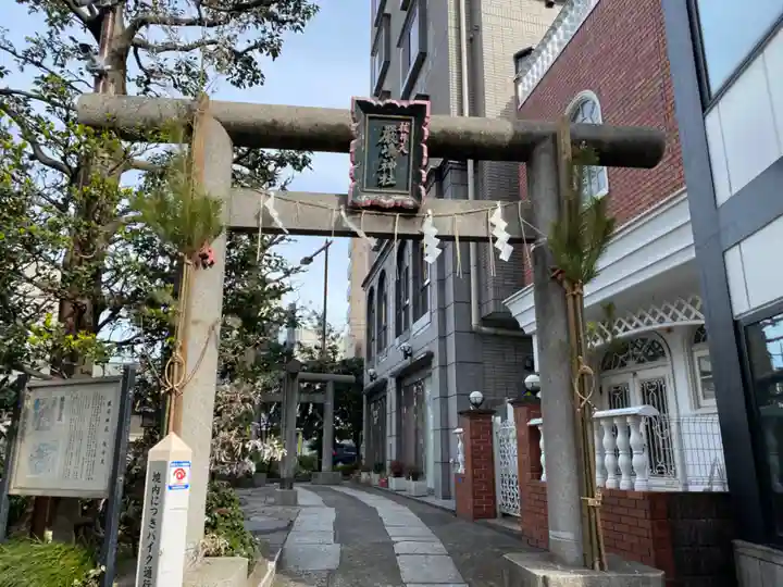 厳嶋神社の鳥居