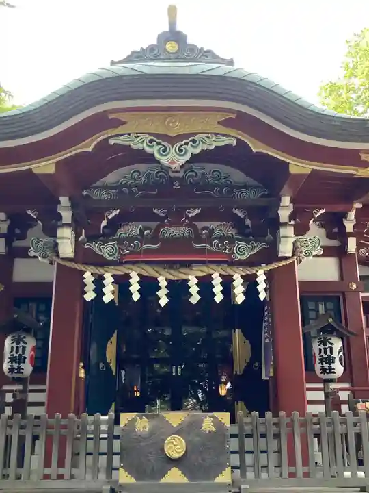 南沢氷川神社の本殿・本堂