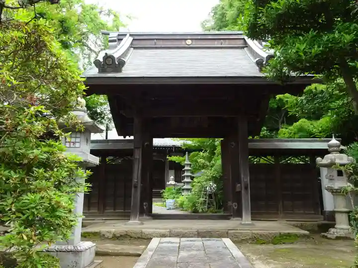 法華寺の山門・神門