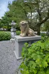 金生山 明星輪寺の狛犬