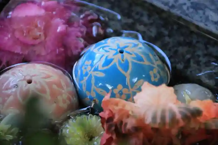 滑川神社 - 仕事と子どもの守り神の手水舎