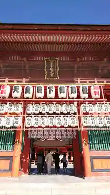 富士山本宮浅間大社の山門・神門