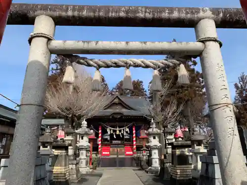 小泉稲荷神社の鳥居