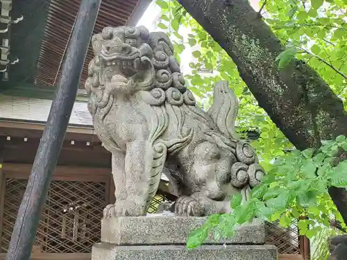 天孫神社の狛犬