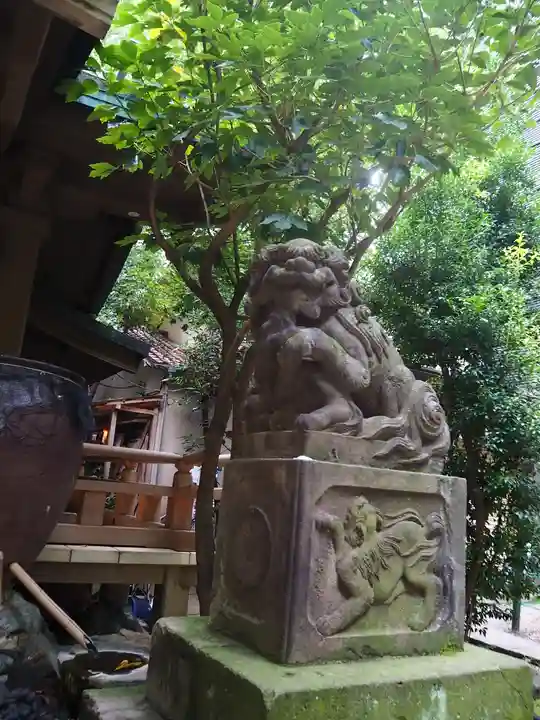 稲荷鬼王神社の狛犬
