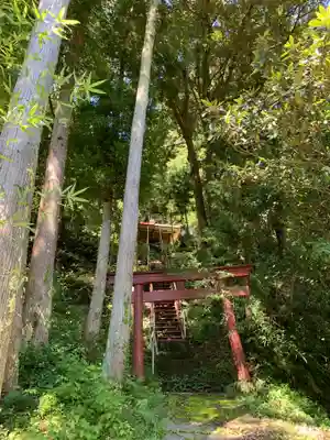 十二所大明神の鳥居