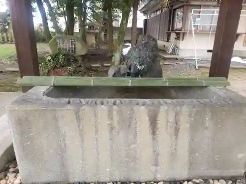  松阜神社の手水舎