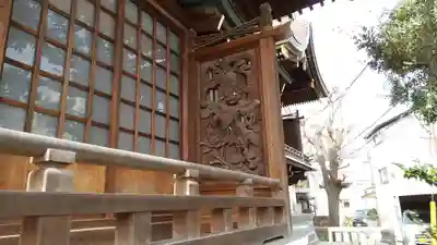 三輪里稲荷神社の芸術