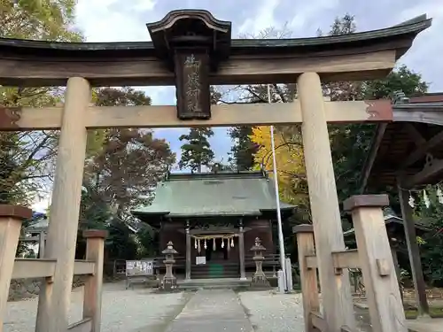 御嶽神社の鳥居