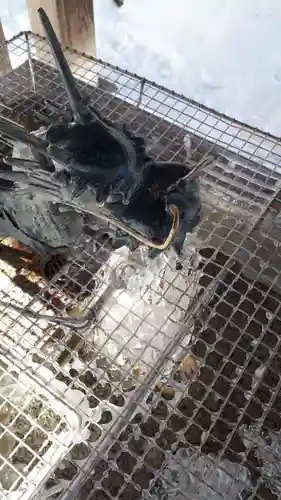 北海道神宮頓宮の手水舎