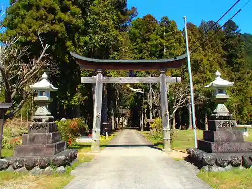 清瀬神社の鳥居