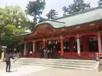 長田神社の本殿・本堂