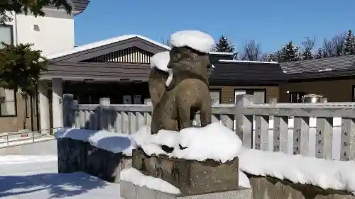 美瑛神社の狛犬