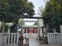 池袋氷川神社の鳥居