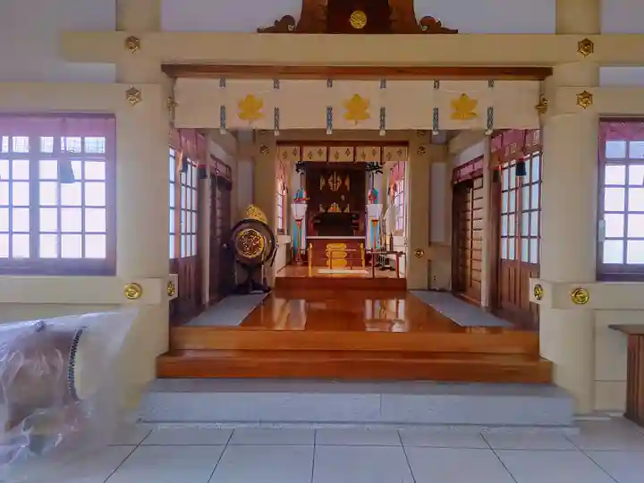 八幡社(西本地)の本殿・本堂