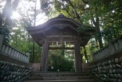 尾山神社の山門・神門