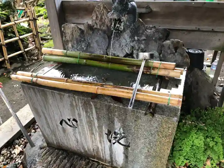須賀神社の手水舎