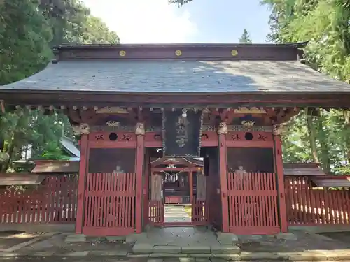 都々古別神社(八槻)の山門・神門