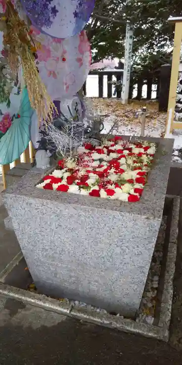 札幌諏訪神社の手水舎