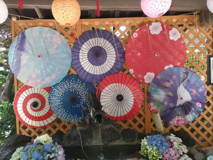 虻田神社の手水舎